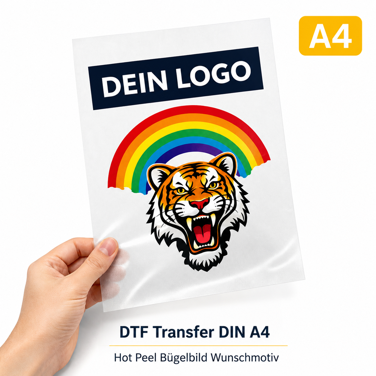 DTF Transfer DIN A4 – Bügelbild Wunschmotiv
