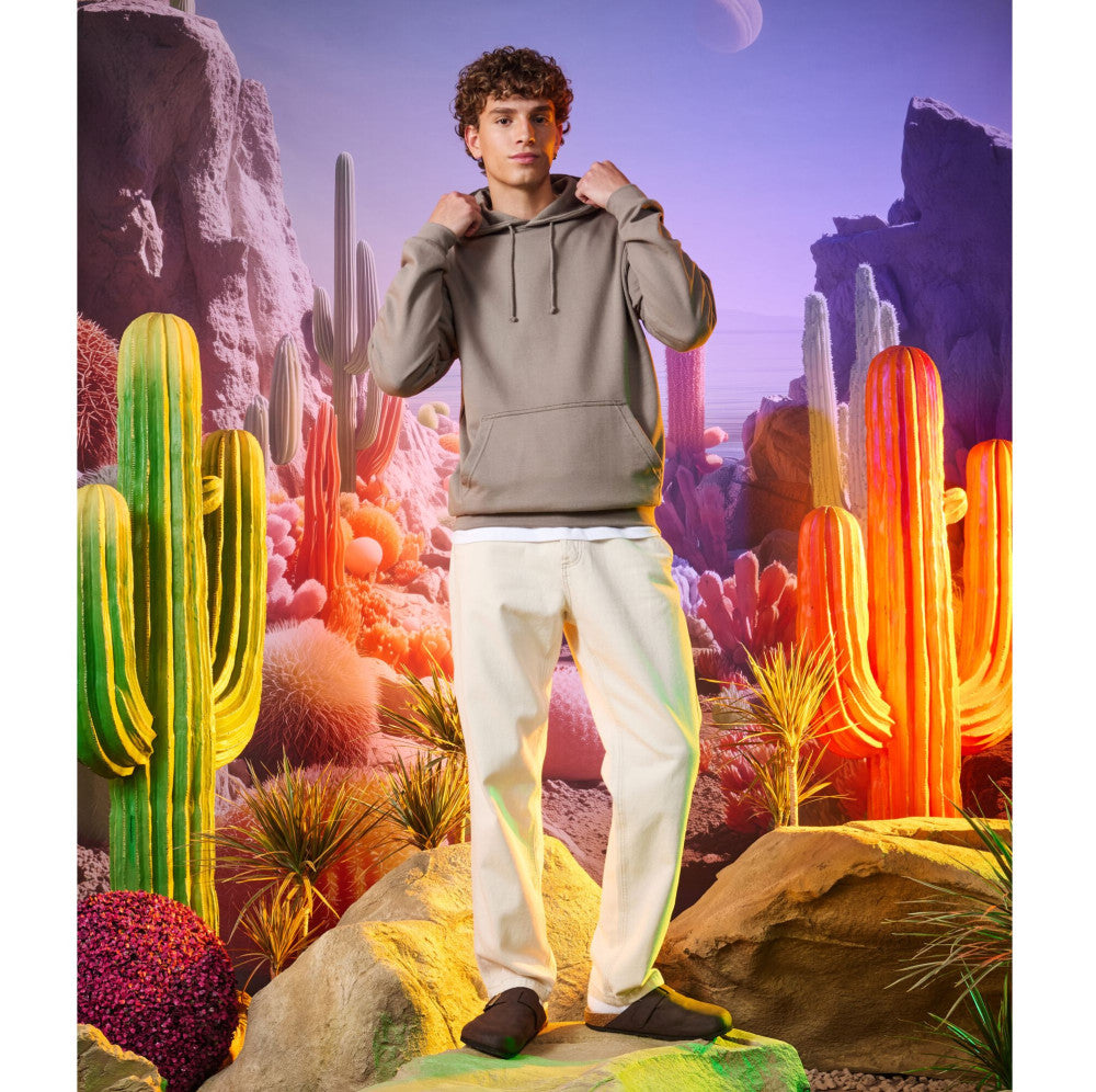 Basic Männer Hoodie besticken