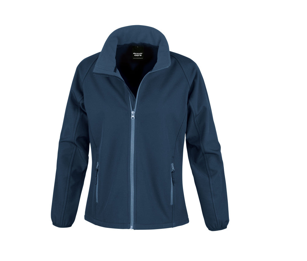 WOMENS PRINTABLE SOFTSHELL JACKET R231F