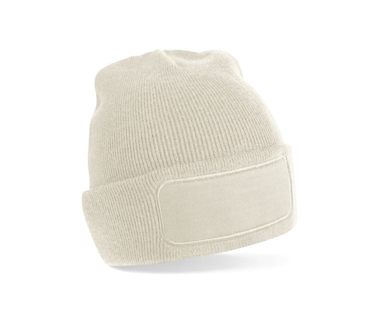 Patch Beanie bedrucken lassen mit Firmenlogo – Beechfield BF445