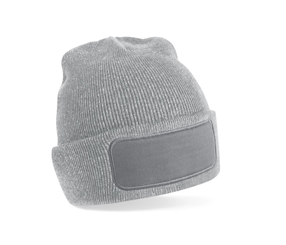 Patch Beanie besticken lassen mit Firmenlogo – Beechfield BF445