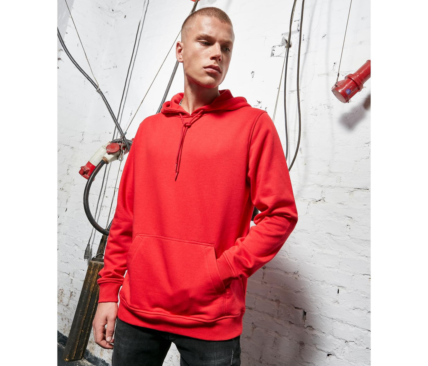 Premium Männer Hoodie besticken