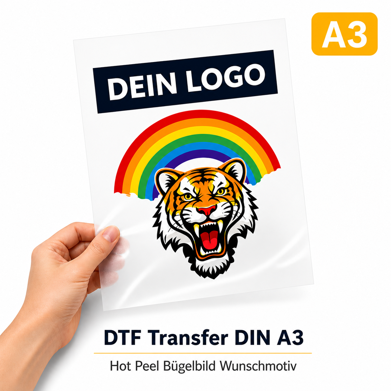 DTF Transfer DIN A3 – Bügelbild Wunschmotiv