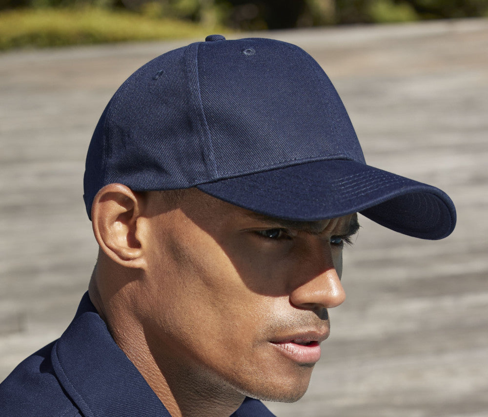 Basecap mit Logo besticken – Beechfield 6 Panel Cap BF018 für Firmen & Vereine